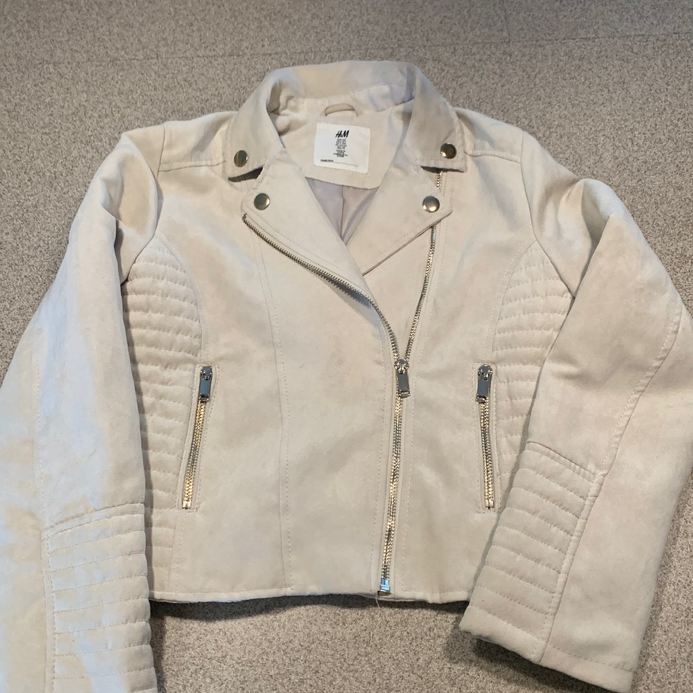 Kids suede jacket